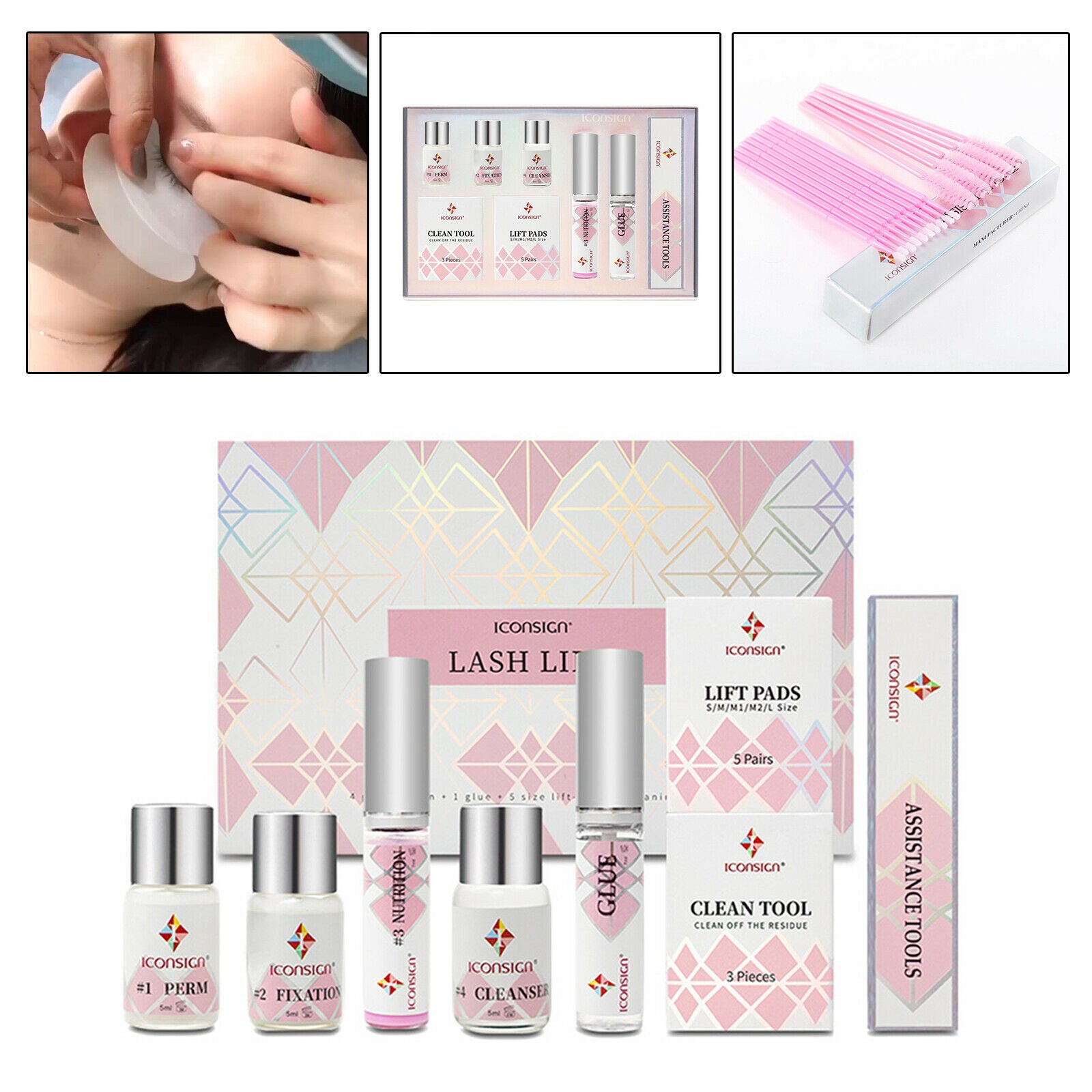 Professional Lash Lift Kit Lash Curling Long-Lasting Curl Suitable for Salon