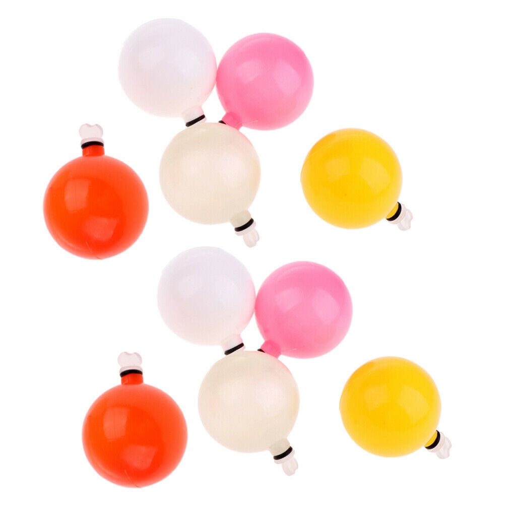 10 Pcs Fly Fishing Bobbers Sea Fishing Tools Terminal Tackle