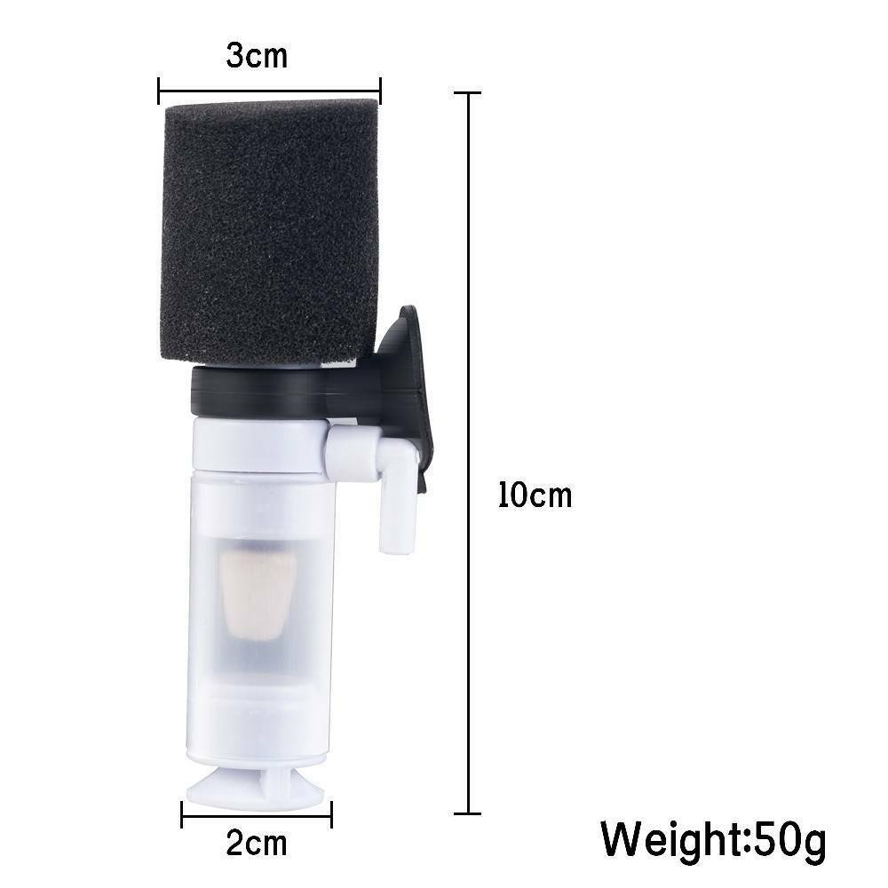 Mini Aquarium Filter Fish Tank Super Mute Pneumatic Filter Purification Tool 1PC