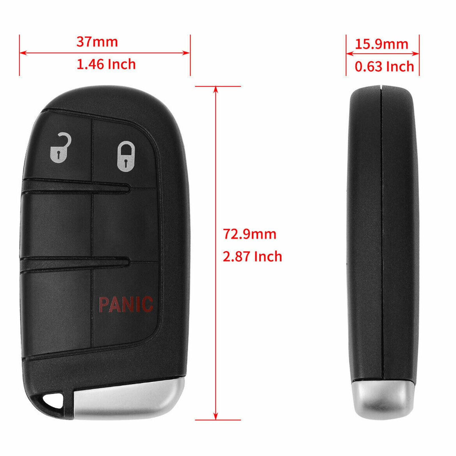 Keyless Entry Remote Car Key Fob Fit for 2011 2012 2013 2014 Chrysler 300 New