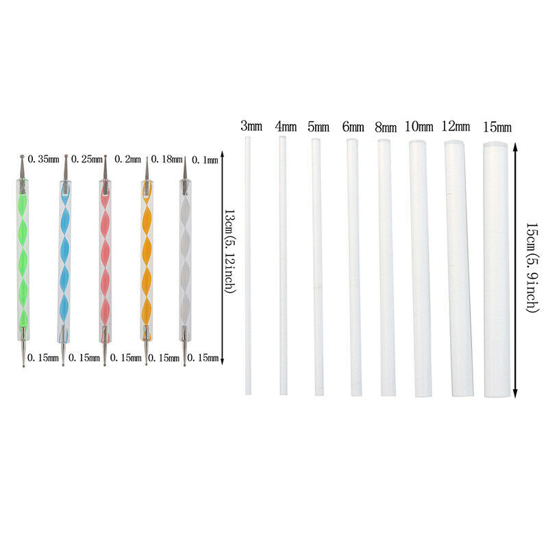 13pcs Mandala Dotting Tools Set For Painting Rocks,Painting Rocks Dot KitBDAU