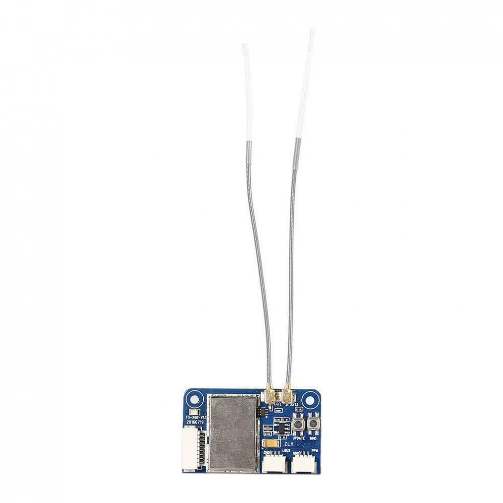 Two-Way X6B 2.4G 6CH PWM PPM Receiver for AFHDS FS-i10 FS-i6x FS series