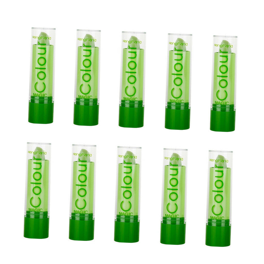 10 Packs 3.2g Color-changing Nourishing Lipstick Waterproof Lip Stick Pink