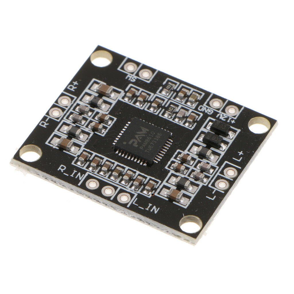 1x PAM8610 2x15W Digital Dual Channel Stereo Power Amplifier Board DC 12V