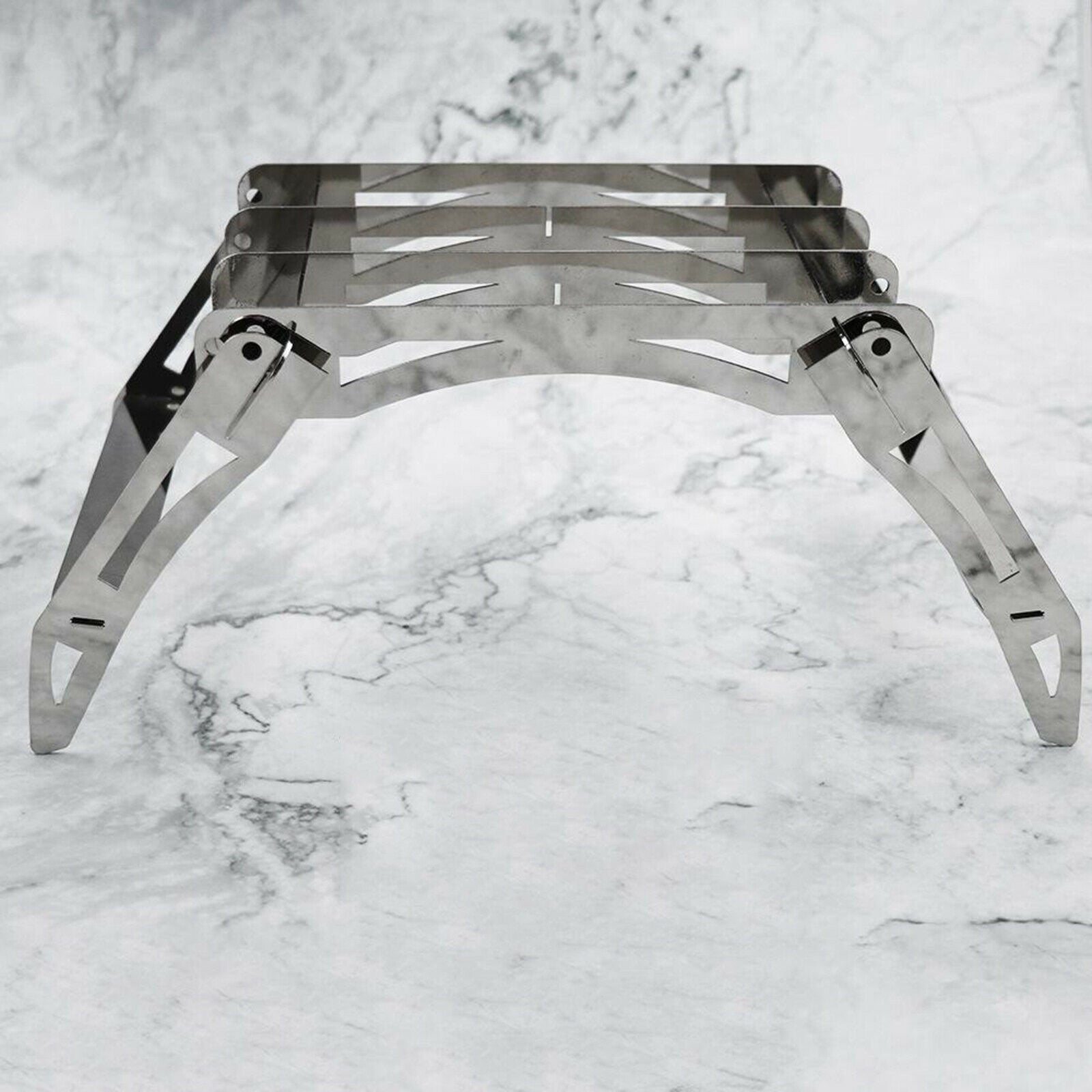 Stainless Steel Folding Cooking Pot Stove Burner Support Stand Rack Bracket