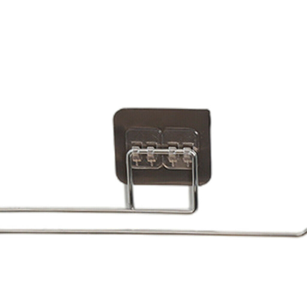 Toilet Paper Holder Self Adhesive Rack Stand Save Space Wall Mounted Storage