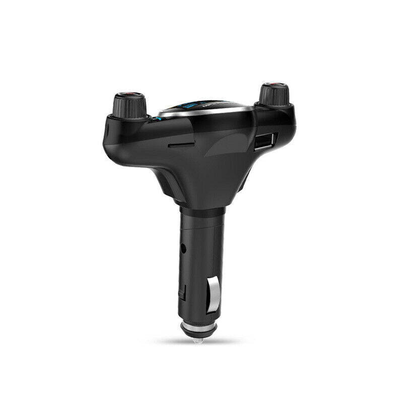 Bluetooth FM Transmitter for Car Radio Receiver / Audio Adapter USB Charger MP3