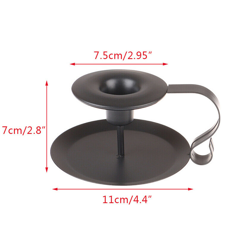 Retro Iron Candelabrum Candle Holder Candlelight Stand For Decoration DisplaBDA