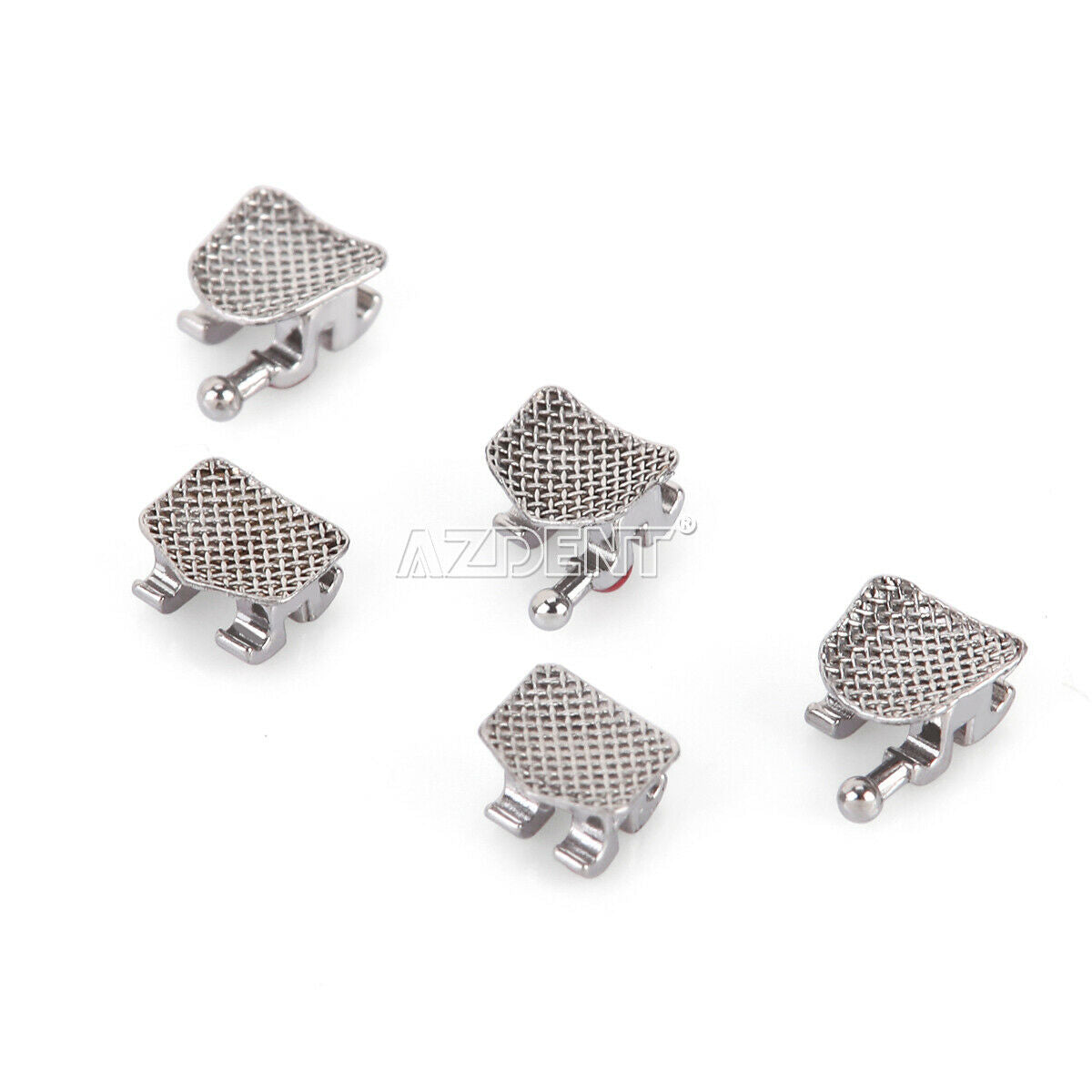 10 kits AZDENT Dental Orthodontic Brackets Braces Mini Roth .022" Hooks 3-4-5