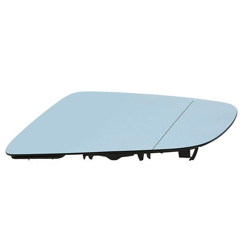 Mirror Glass w/ Backing Heated Left Side Blue for Audi A4 B6 B7 Sedan 2002-2008