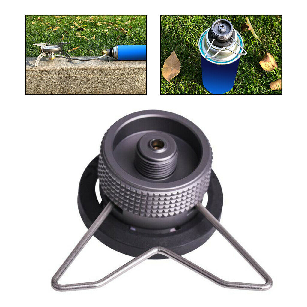 Outdoor Camping Gas Stove Adapter Coupler Picnic Burner Connectors Converter