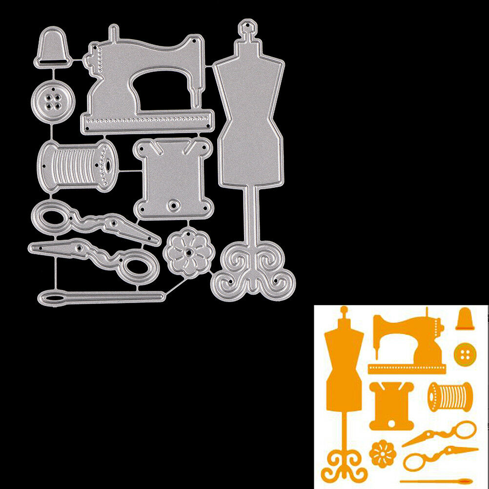 Sewing set Design Metal Cutting Die For DIY Scrapbooking Album Paper Card.l8