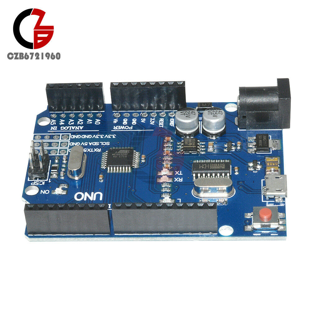 Version for Arduino UNO R3 ATMEGA328P-16AU CH340G Micro USB Board