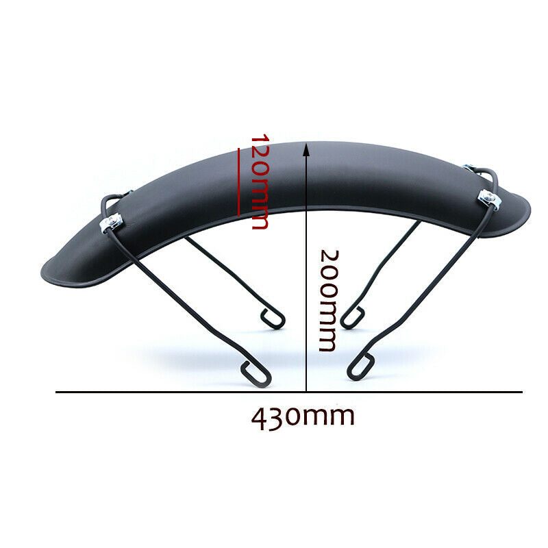 Black Metal Front Mudguard Fender Cover Dirt Off-road Universal Motors CN CL CB