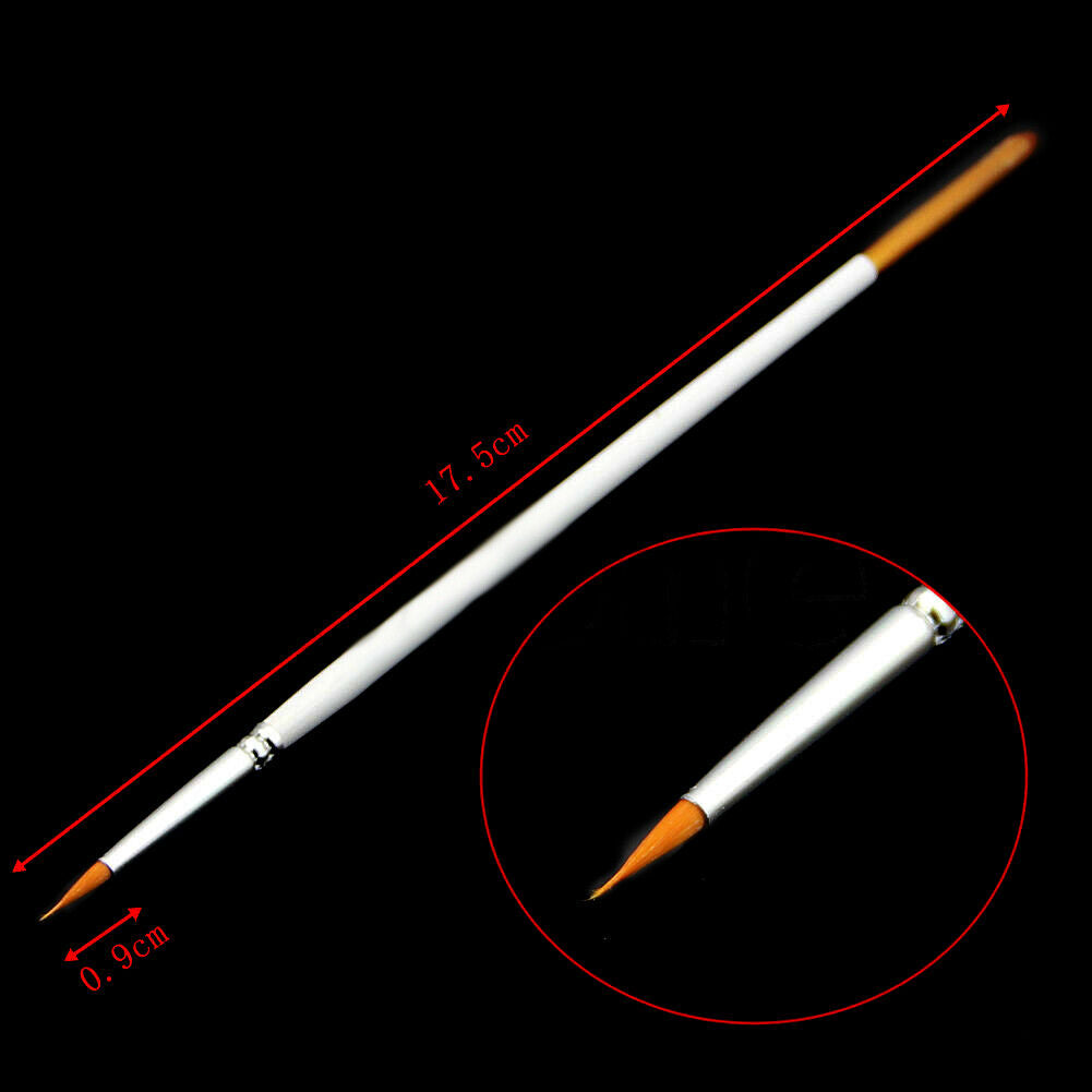 6Pcs Art Painting Brushes Set Acrylic Oil Watercolor Artist Paint Brush Tool