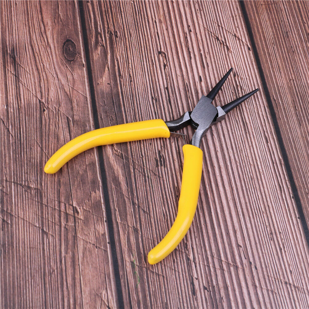 Mini Round Nose Jewelry Pliers Practical Jewelry Handmade Carbon Steel DIY To Lt