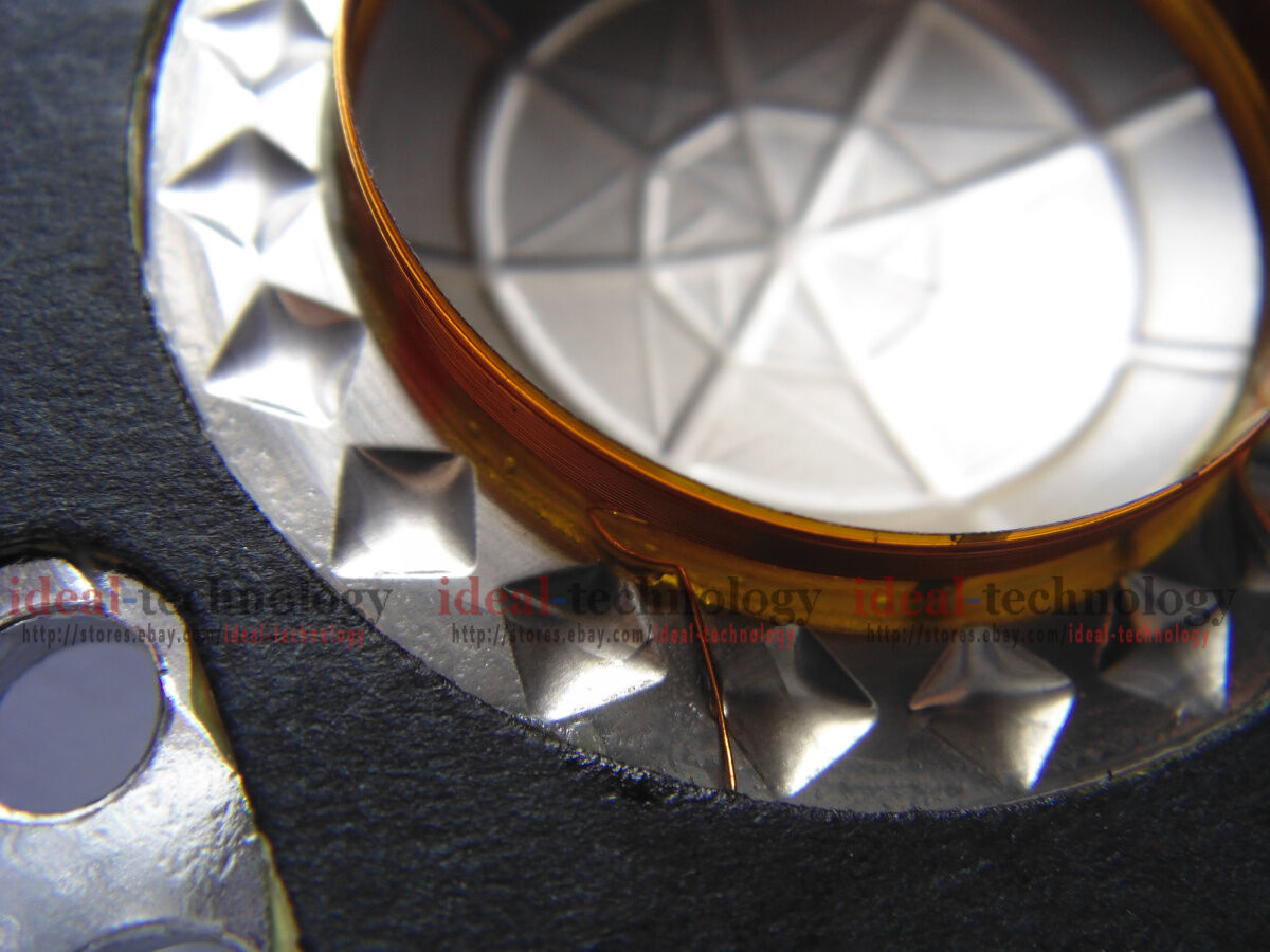 4 PCS /LOT Diaphragm for JBL 2412 2412H 2412H-1 JRX 10-912 ,metal,8 ohm
