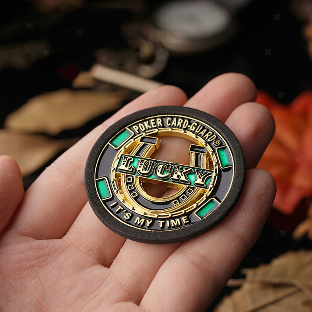 Commemorative Challenge Coin Collectible Casino Chip Poker Protector Style 2