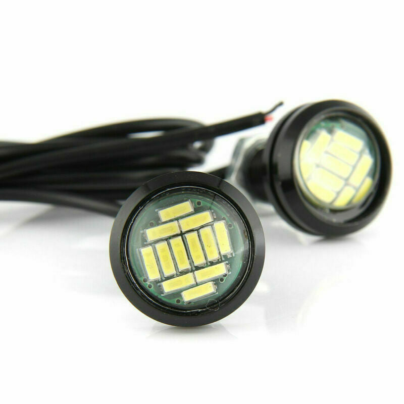 10X 5W Blue Eagle Eye LED Rock DRL Daytime Reverse Backup Parking Light Lamp