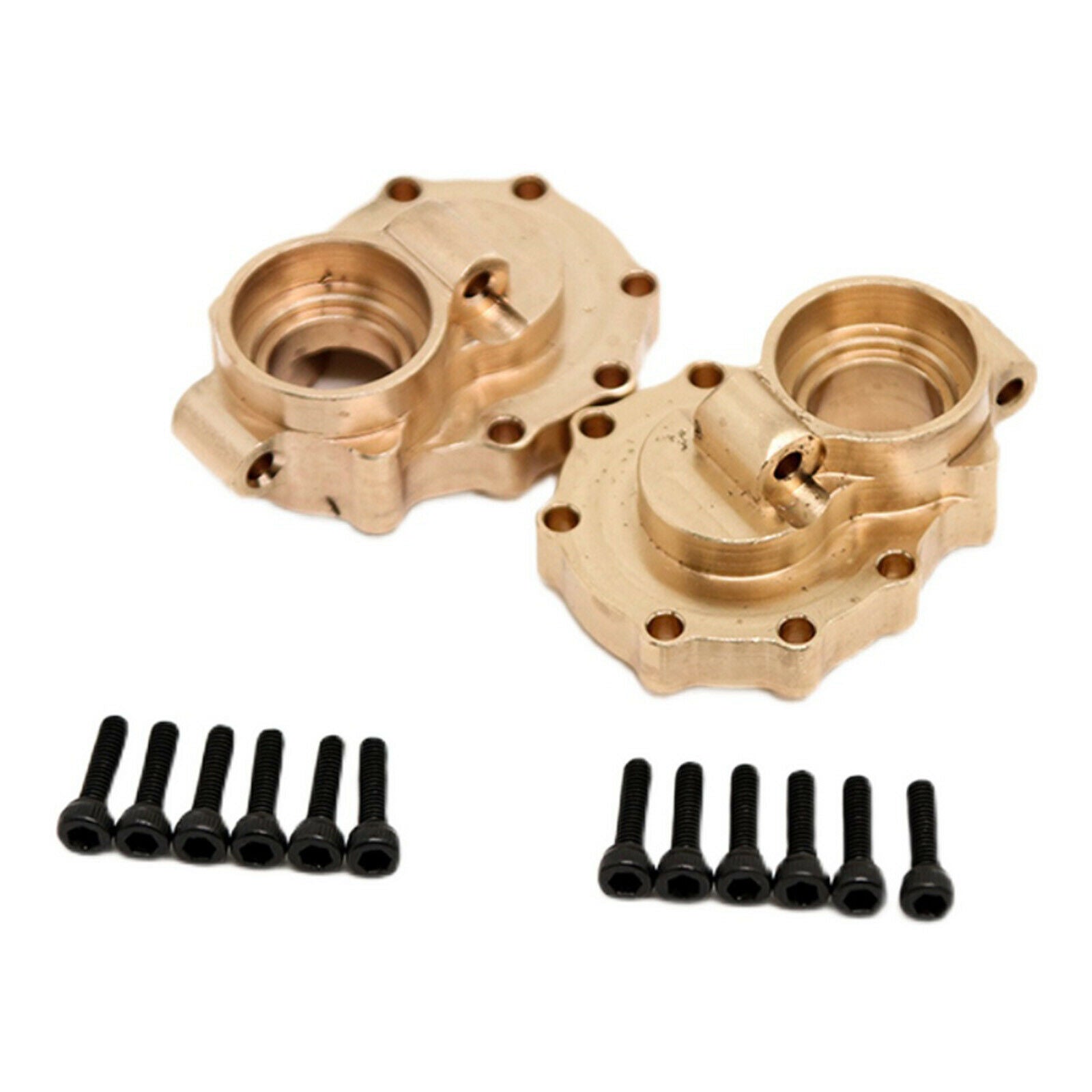Brass C Seat + Rear Axle Gear Inner Cover for 1/10 TRX-4 TRX-6 RC Crawler Car