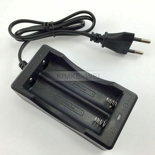 AC 100-240V Charger for 2 x 3.7V Rechargeable Lithium Battery New