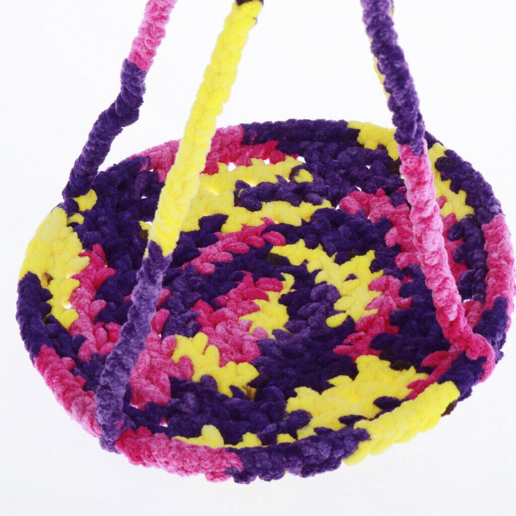 Woolen Yarn Pet Cage Hammock, Cage Cat Hammock Swing for Ferret, Rat, Rabbit,