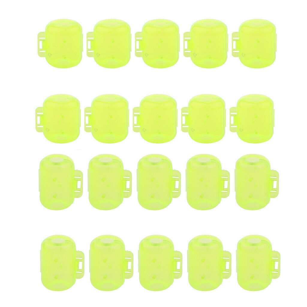 20 Pieces Fishing Hook Caps Case Safety Covers Squid Lure Hook Protectors