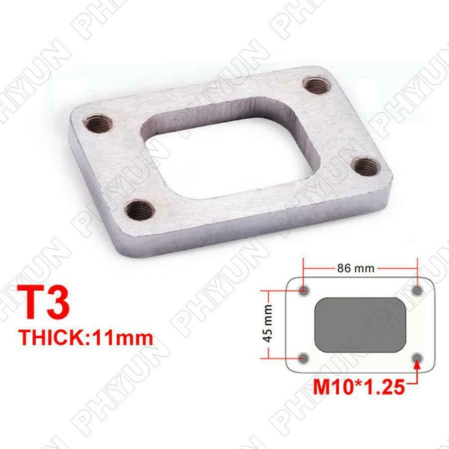 11mm Gasket For Turbine Flange For T3 Manifold Booster Adapter Mild Steel 1x