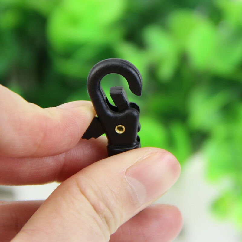 10PCS Survival Carabiner Mini Rotatable Buckle Quickdraw Key Chain EDC T.l8