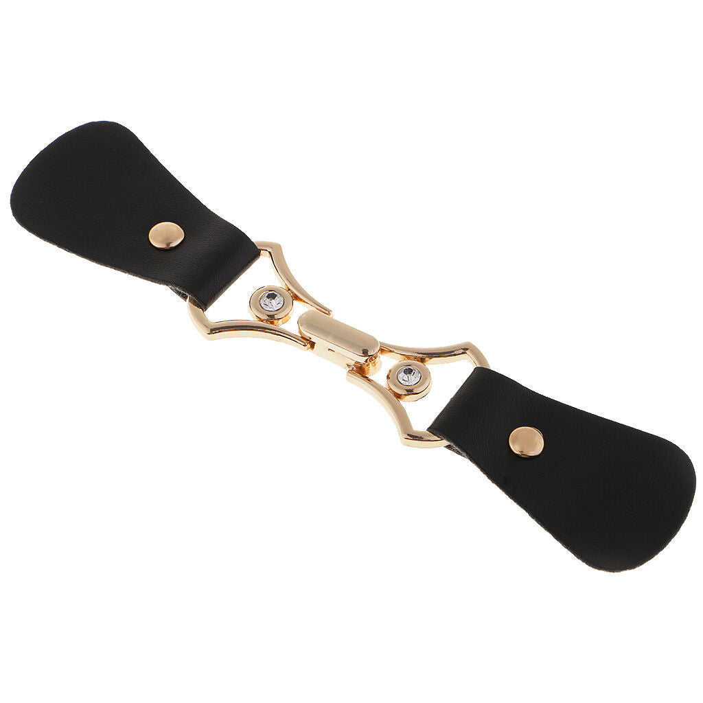 Leather Snap Clasp Buckle Metal Hook & Eye Buckle for Clothing Bag Fastener