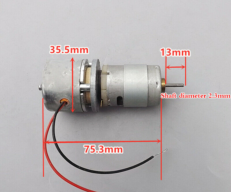 1pcs DC 6V 380motor electromagnetic brake permanent magnet motor high speed