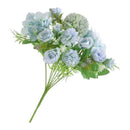 Artificial Rose Flower Bouquet Wedding Home Floral Decor Lake Blue