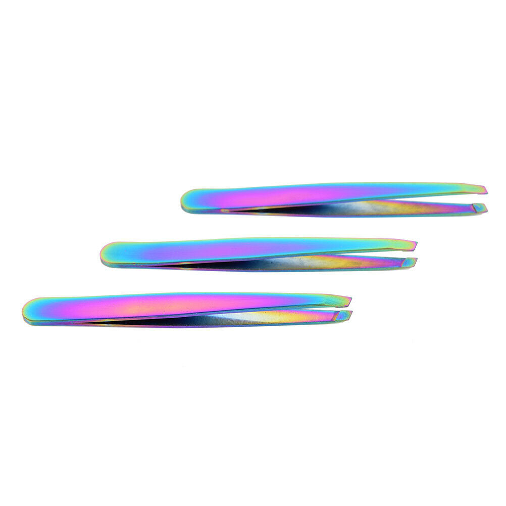Colorful Hair Removal Eyebrow Tweezer Eye Brow Clips Beauty Makeup Tool.l8