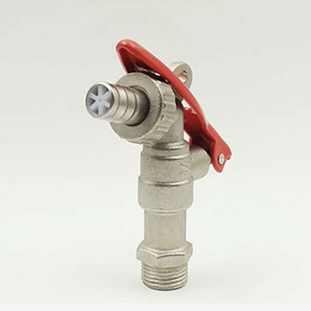 Lockable Home Garden Locked Faucet Water Tap 1/2 inch Brass Outdoor Tool