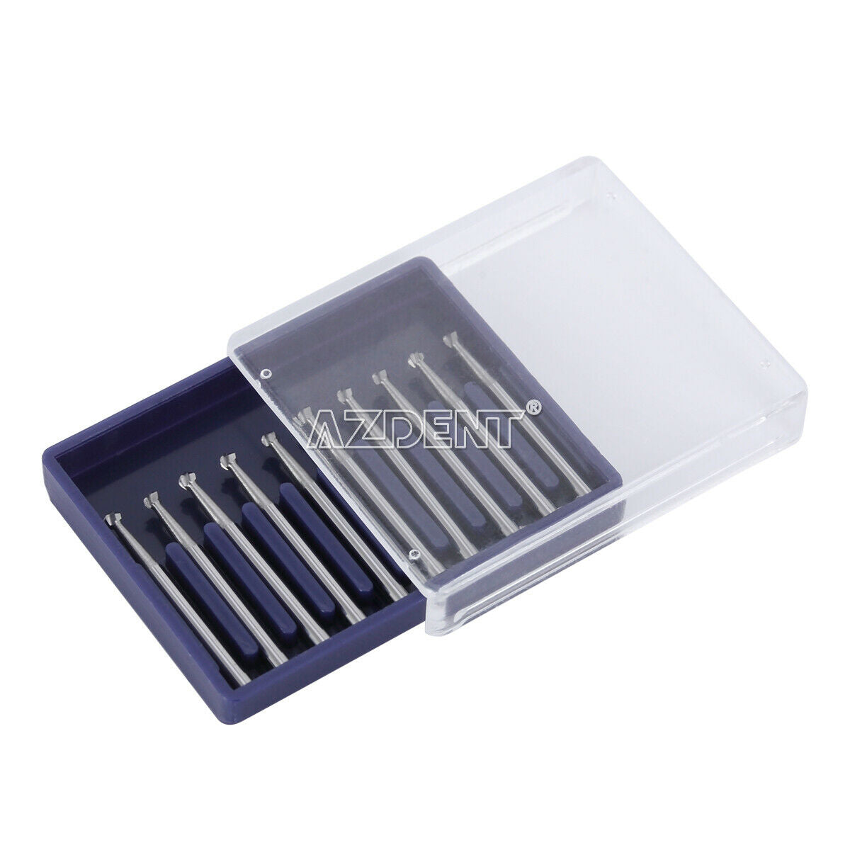 5 X Dental Steel Tungsten Carbide Bur Round type for High Speed Handpiece FG 4