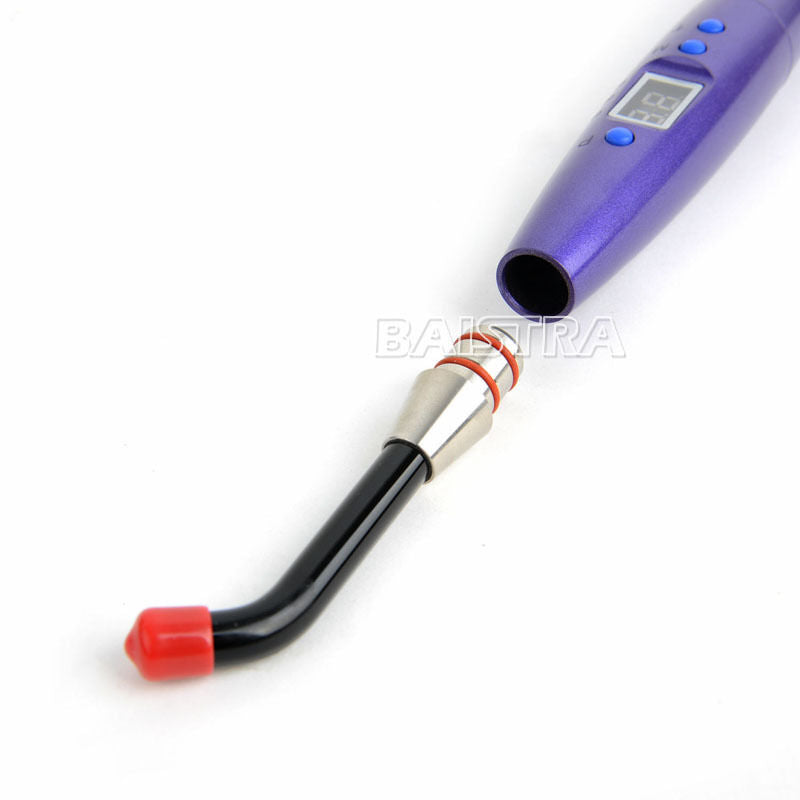 Woodpecker Style Dental Wireless LED Curing Light Rechargeable 1200mW/cm² Purple