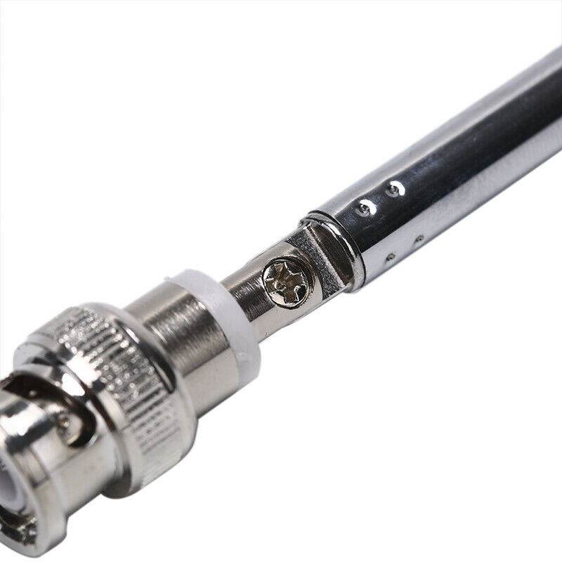 765mm Telescopic Antenna Q9 BNC Connector Portable FM Radio Scanner VHF U.l8