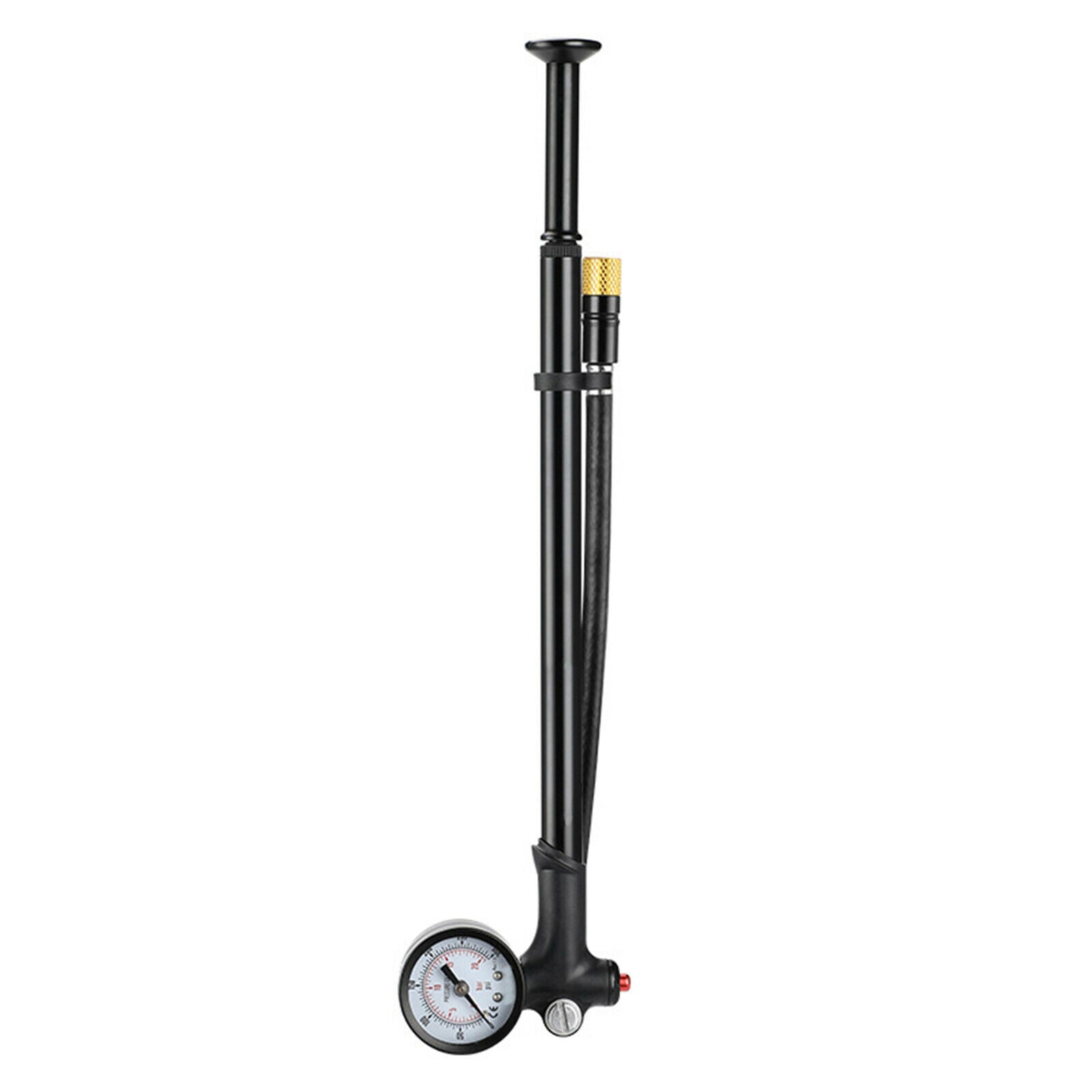 High Pressure w/ Gauge MTB Bike Bicycle Fork Shock Rear  Air Pump