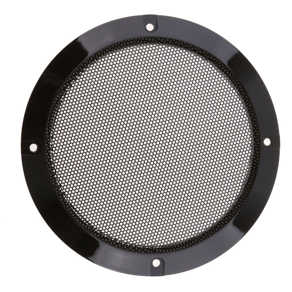 Universal Audio Speaker Grill Cover Decorative Circle With Mounting Screws