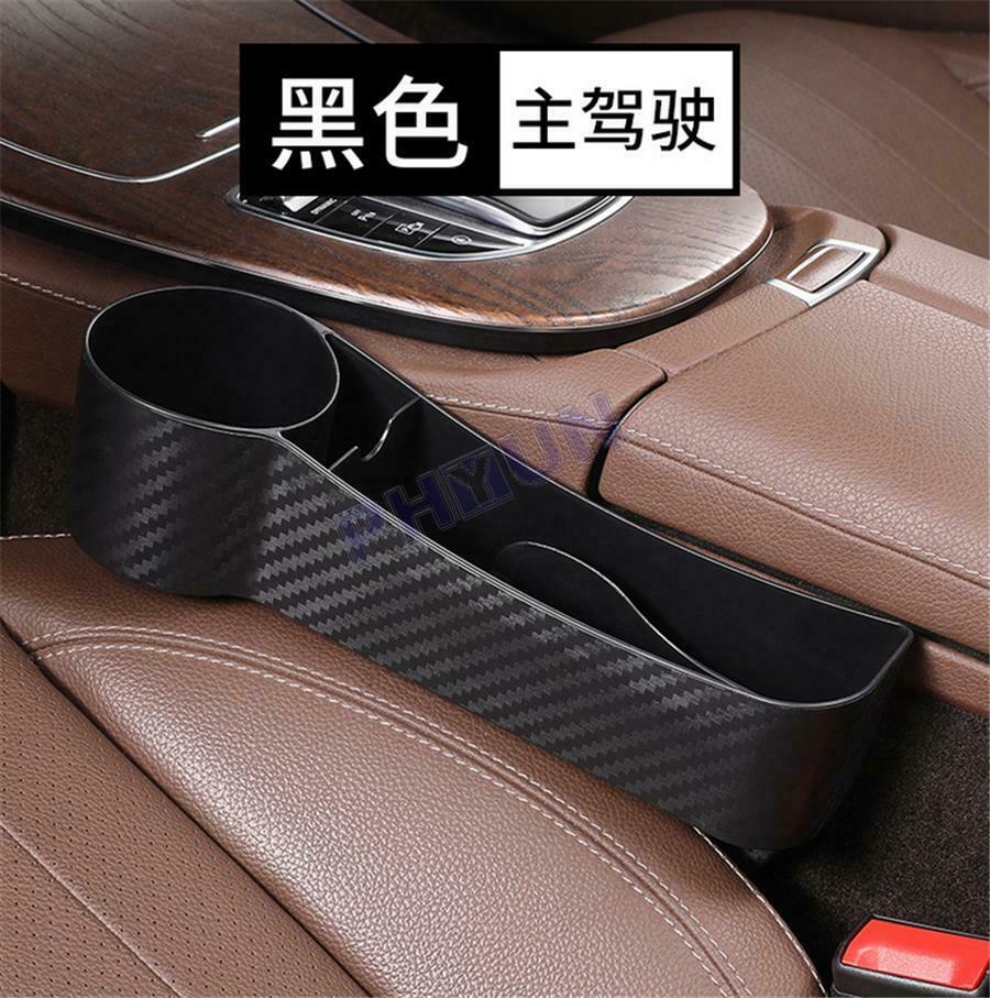 Car Truck Crevice Storage Box Organizer Pocket Cup Holder Left Side Universal