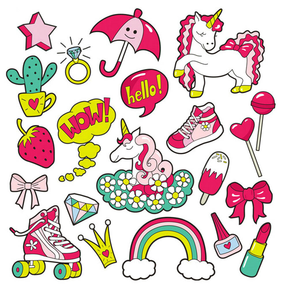 clothes patches heat transfer stickers diy printing iron on appliques lfJ.l8