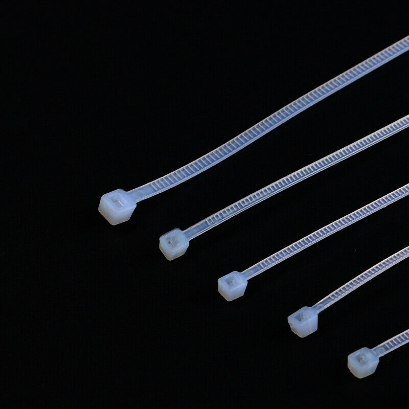 100pcs Nylon cable ties Package 3*60/80/100/120/150/200 4*150/250 5*250