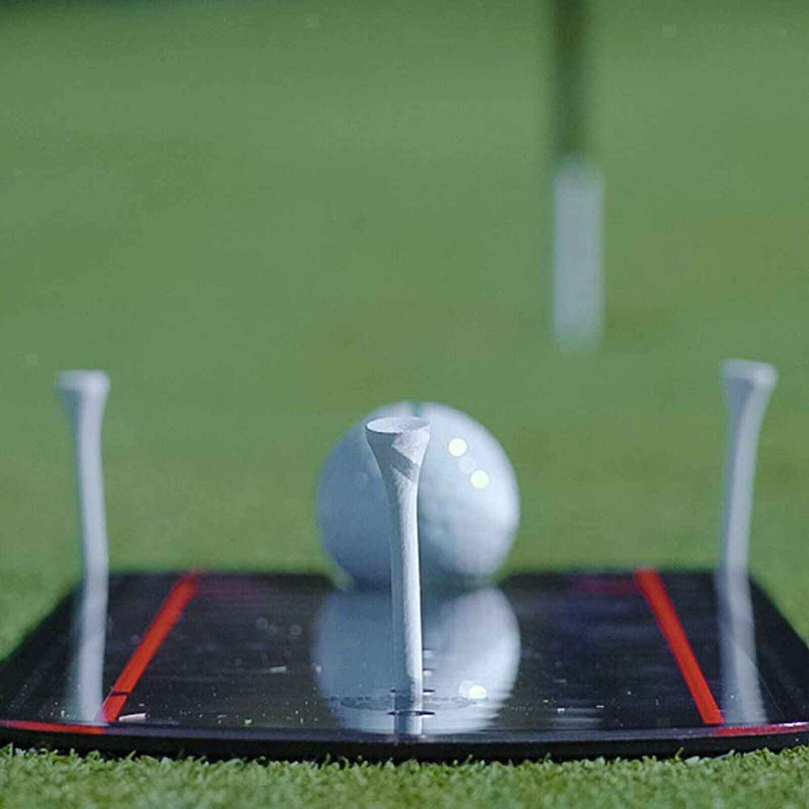 Golf Put Alignment Mirror Portable Swing Practice Workout