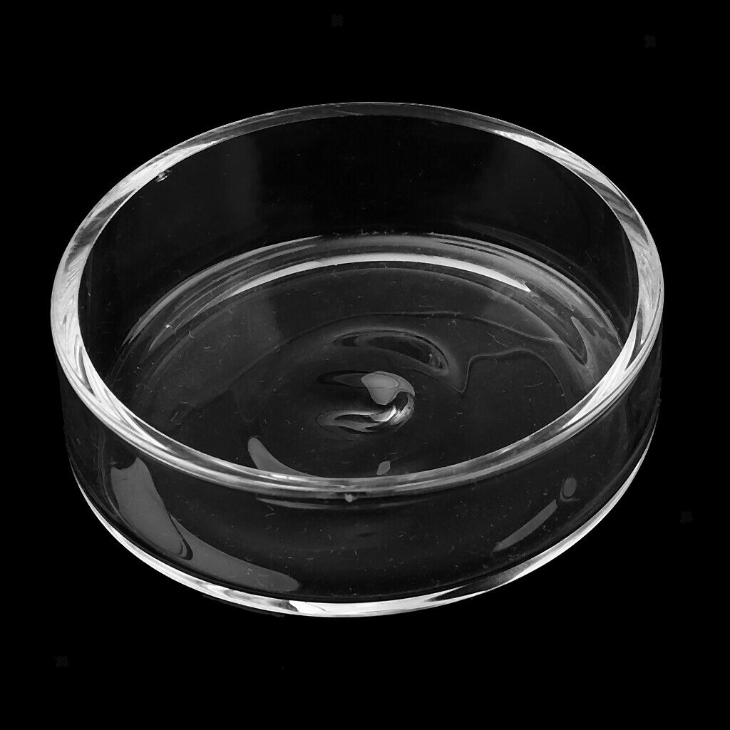 2 Pcs Feeding Dish Feeder - Never Run Out of Food for Shrimps, Transparent Basin