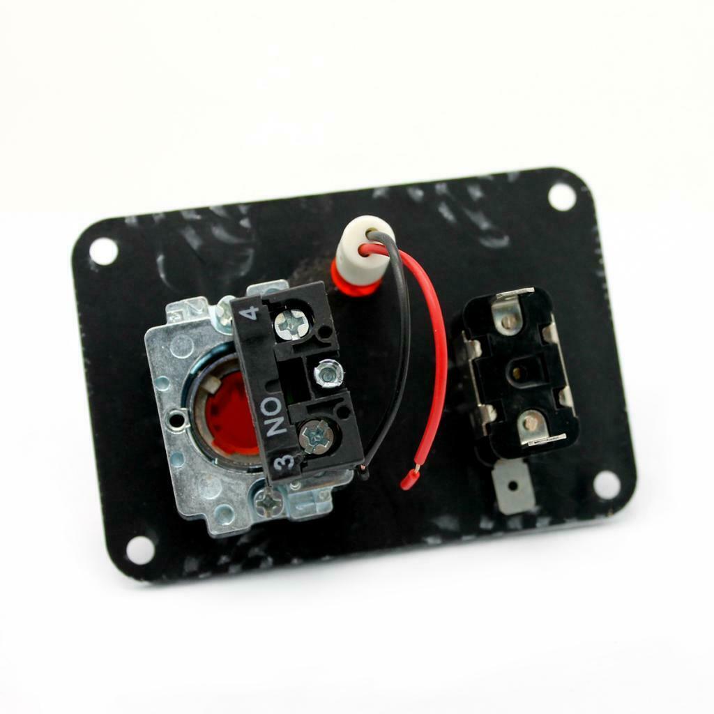 Red 2 buttons 12A auto start switch ignition switch panel engine start button