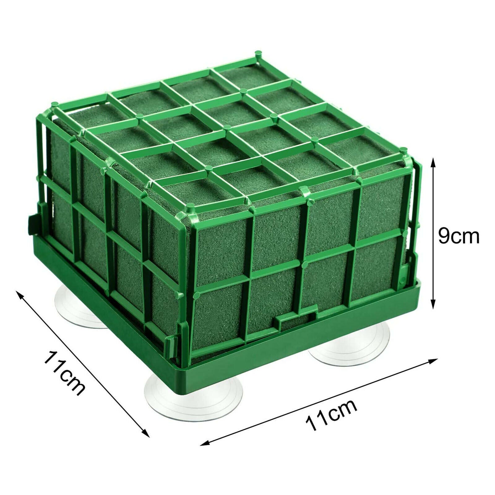 4Pack Square Floral Foam Bricks Flower Holder Foam Blocks for DIY Craft