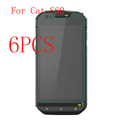 6Pcs Premium Tempered Glass Screen Protector Cover Film For Cat S60 Protector