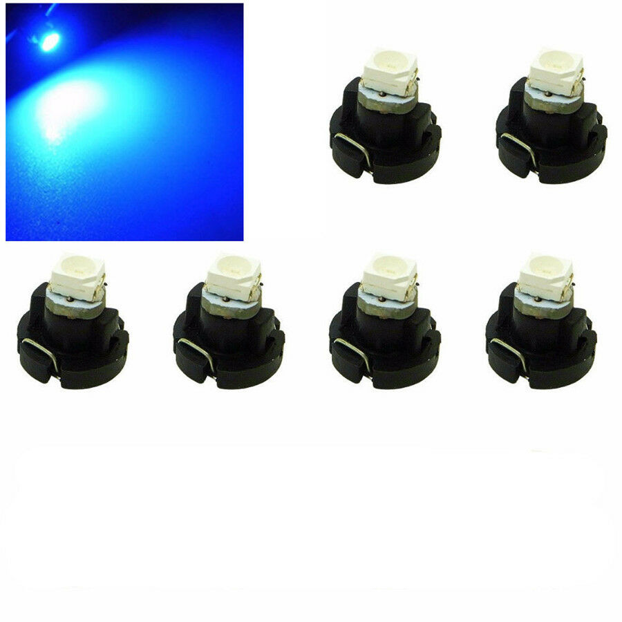 30x T3 Neo Wedge Car Dash Instrument Cluster Panel Lamps Gauge 5 Colors LED Bulb