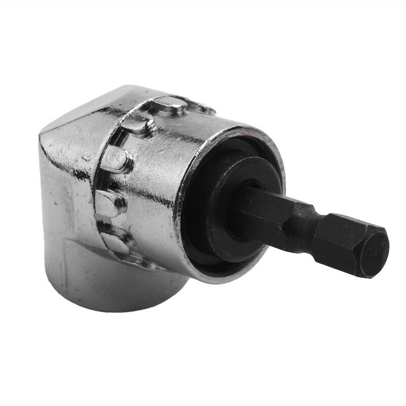 Right Angle Drill 105 Degree Driver Extension Power Screwdriver Attachment 1/4O5