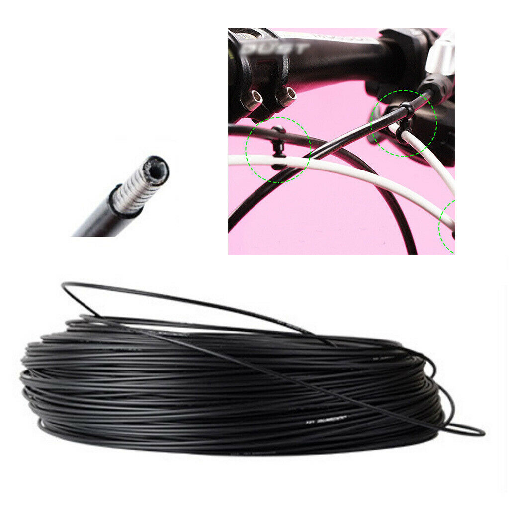 Road Mountain Bike Cable Housing 5mx4mm Bicycle Shifter Cables Derailleur Casing